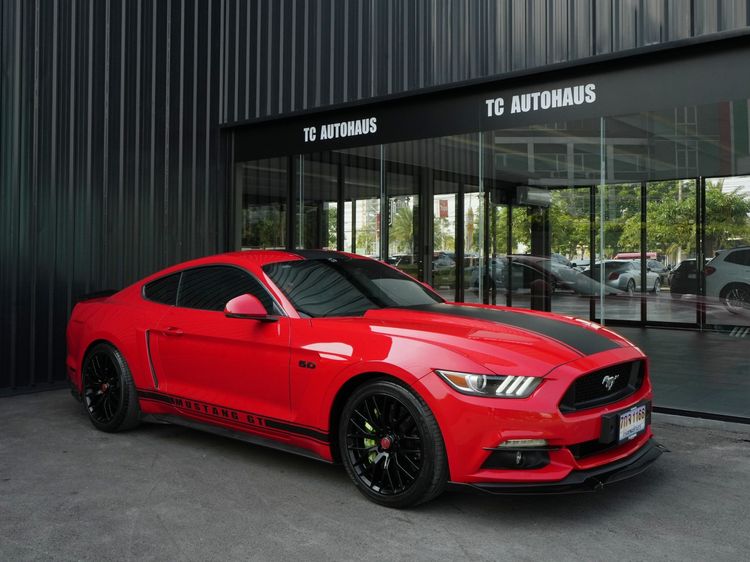 รถ Ford Mustang 2.3 Ecoboost สี แดง