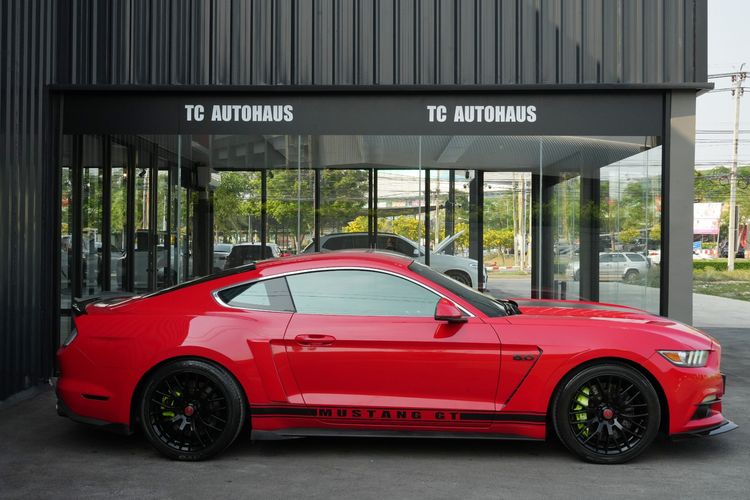 Ford Mustang 2017 2.3 Ecoboost Sedan เบนซิน ไม่ติดแก๊ส เกียร์อัตโนมัติ แดง รูปที่ 3