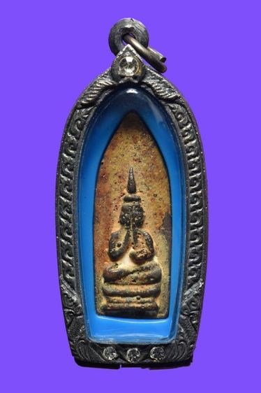 พระปิดตาใบพาย อาจารย์เจ๊ก วัดเขาแดงตะวันตก รุ่นเเรก จ.พัทลุง สร้างราวปี 2474 เนื้อสัตตะโลหะผสมเเร่เหล็กน้ำพี้ จากชั้นใต้ดินลึก สุดยอดเเดนใต้