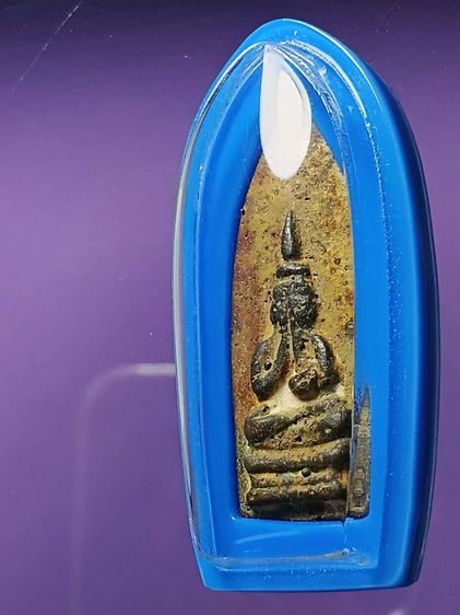 พระปิดตาใบพาย อาจารย์เจ๊ก วัดเขาแดงตะวันตก รุ่นเเรก จ.พัทลุง สร้างราวปี 2474 เนื้อสัตตะโลหะผสมเเร่เหล็กน้ำพี้ จากชั้นใต้ดินลึก สุดยอดเเดนใต้ รูปที่ 6