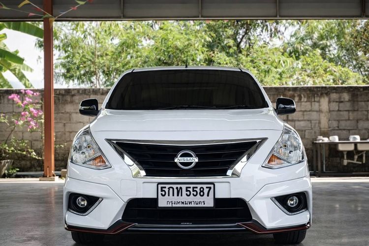 Nissan Almera 2016 1.2 V Sedan เบนซิน เกียร์อัตโนมัติ ขาว รูปที่ 3