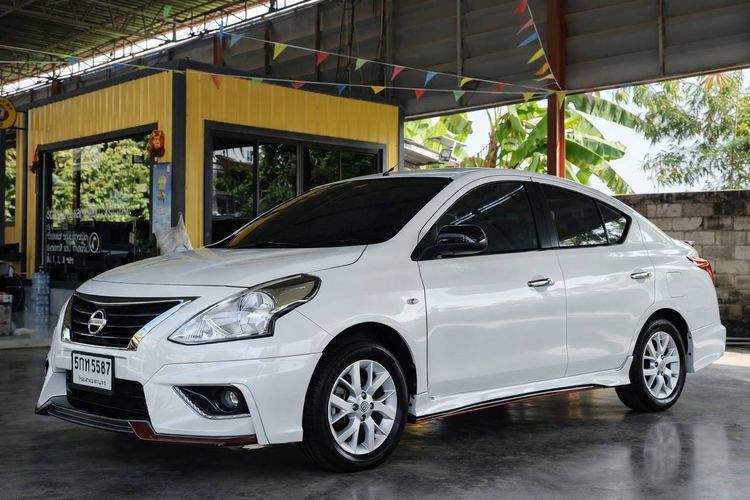 Nissan Almera 2016 1.2 V Sedan เบนซิน เกียร์อัตโนมัติ ขาว รูปที่ 2