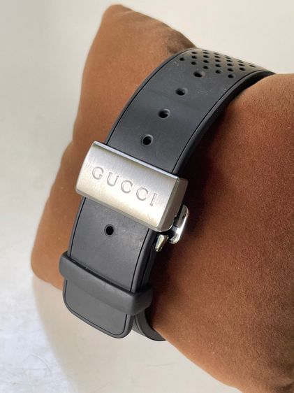 GUCCI Sports Digital Silver Blue 114 Series Men’s Watch YA114103 รูปที่ 4