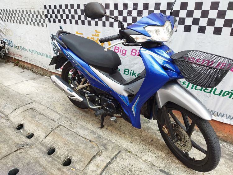 Wave110i Led สตาร์ทมือ ล้อแม็กตัวTop รถบ้านมือเดียว กุญแจ2ดอก สภาพดี รูปที่ 3