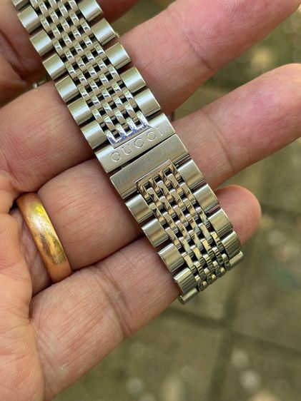 GUCCI G Timeless White Dial Men’s Date Watch Original YA126401 รูปที่ 10