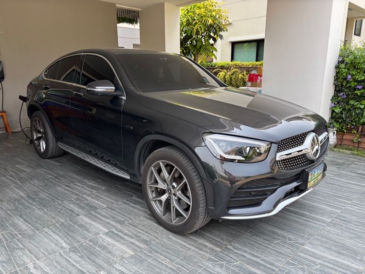 รถ Mercedes-Benz GLC-Class GLC300e สี เทา