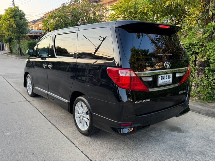 Toyota Alphard 2012 3.5 V Utility-car เบนซิน ไม่ติดแก๊ส เกียร์อัตโนมัติ ดำ รูปที่ 2