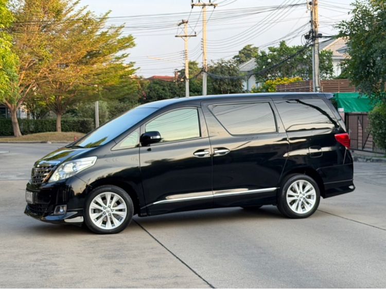 รถ Toyota Alphard 3.5 V สี ดำ