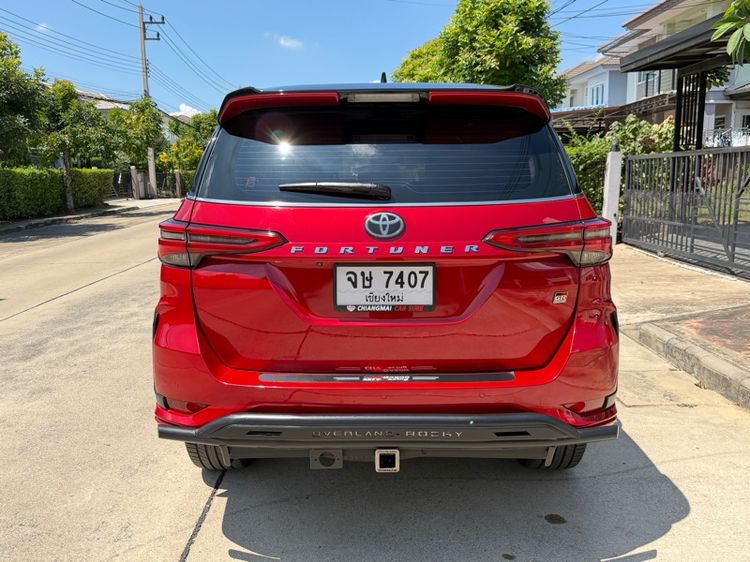 Toyota Fortuner 2021 2.8 GR Sport Black Top 4WD Utility-car ดีเซล ไม่ติดแก๊ส เกียร์อัตโนมัติ แดง รูปที่ 3