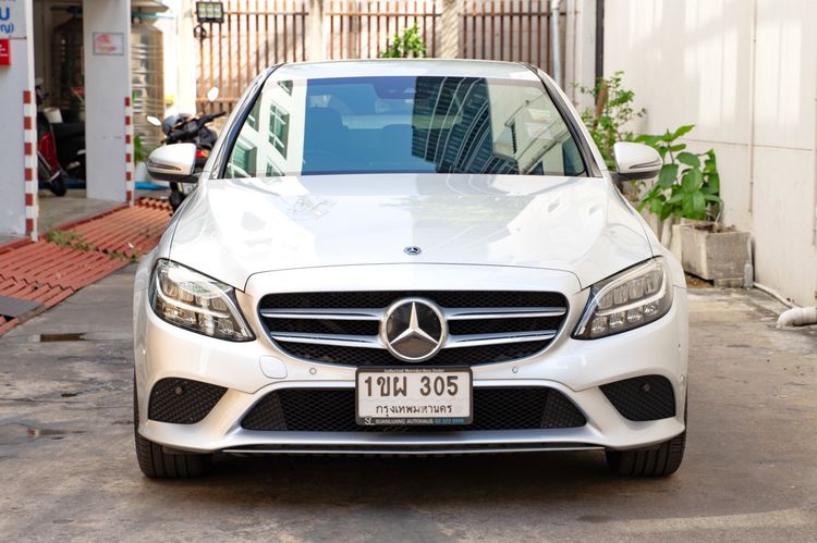 Mercedes-Benz C-Class 2021 C220 Sedan ดีเซล ไม่ติดแก๊ส เกียร์อัตโนมัติ บรอนซ์เงิน รูปที่ 3