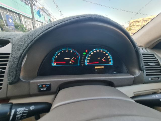 Toyota Camry 2003 2.4 Q Sedan เบนซิน ไม่ติดแก๊ส เกียร์อัตโนมัติ ดำ รูปที่ 2