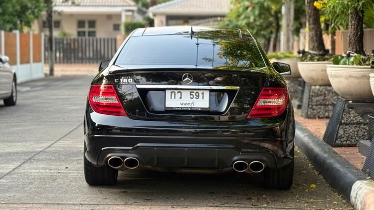 Mercedes-Benz C-Class 2014 C180 AMG Sedan เบนซิน ไม่ติดแก๊ส เกียร์อัตโนมัติ ดำ รูปที่ 3