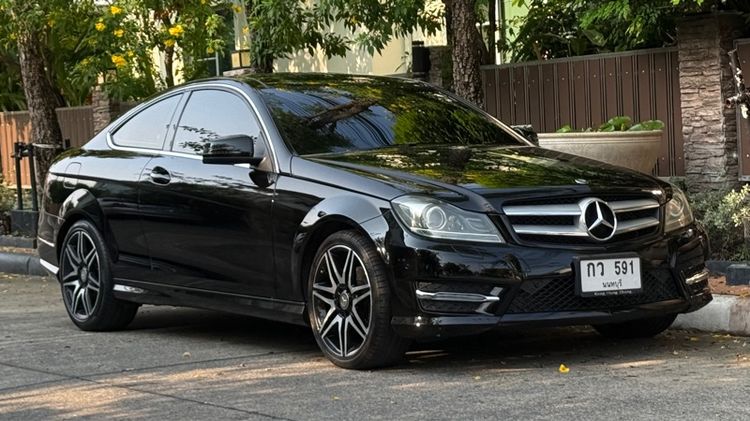 รถ Mercedes-Benz C-Class C180 AMG สี ดำ