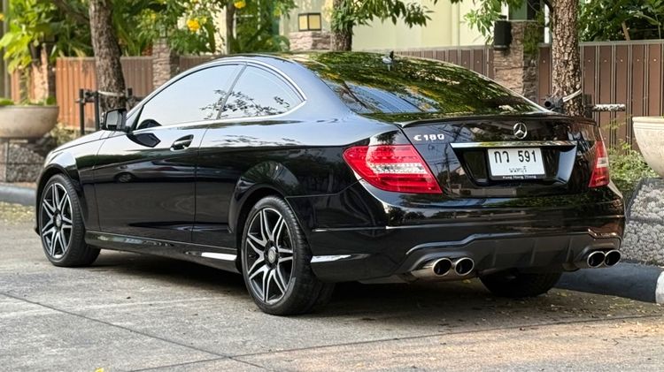Mercedes-Benz C-Class 2014 C180 AMG Sedan เบนซิน ไม่ติดแก๊ส เกียร์อัตโนมัติ ดำ รูปที่ 4