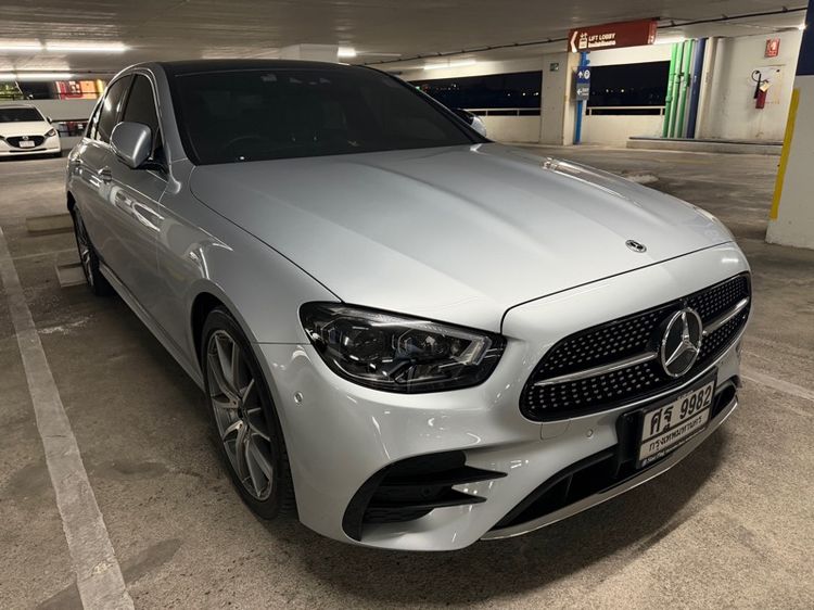Mercedes-Benz E-Class 2024 Sedan ปลั๊กอินไฮบริด (PHEV) เกียร์อัตโนมัติ บรอนซ์เงิน รูปที่ 3