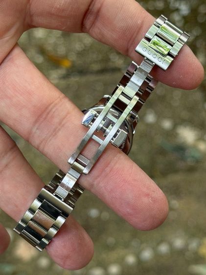 GUCCI G Timeless Watch Ladies 27 mm Swiss Quartz Black Dial YA126502 รูปที่ 13