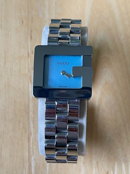 GUCCI 3600L G Face Blue Mother of Pearl Swiss Women’s Watch  รูปที่ 5