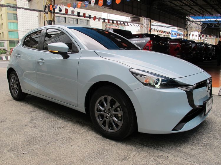 Mazda Mazda 2 2025 1.3 Skyactiv-G S Sports Sedan เบนซิน ไม่ติดแก๊ส เกียร์อัตโนมัติ ฟ้า รูปที่ 2