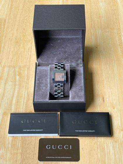 GUCCI 3600J G Face 28 mm Swiss Women’s Watch Brown Dial  รูปที่ 2