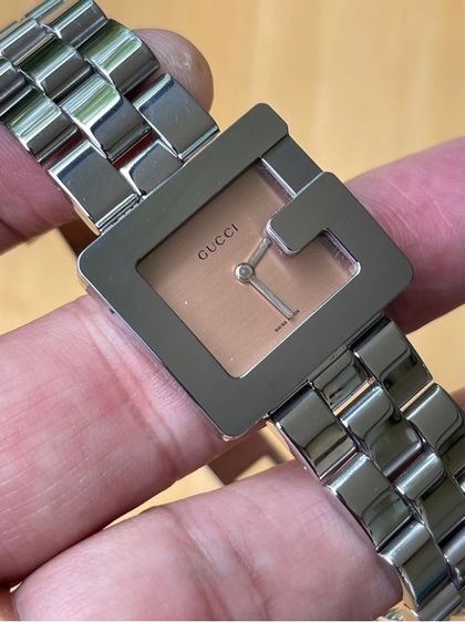 GUCCI 3600J G Face 28 mm Swiss Women’s Watch Brown Dial  รูปที่ 11