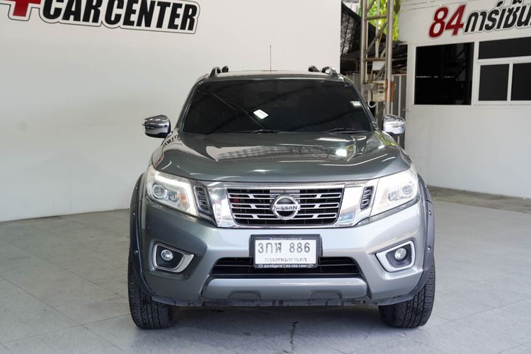 Nissan Navara 2014 2.3 Calibre E Pickup ดีเซล ไม่ติดแก๊ส เกียร์ธรรมดา เทา รูปที่ 3