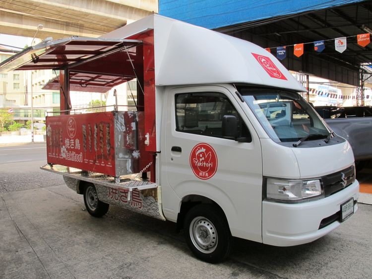 Suzuki Carry 2025 1.5 Van เบนซิน ไม่ติดแก๊ส เกียร์ธรรมดา ขาว รูปที่ 2