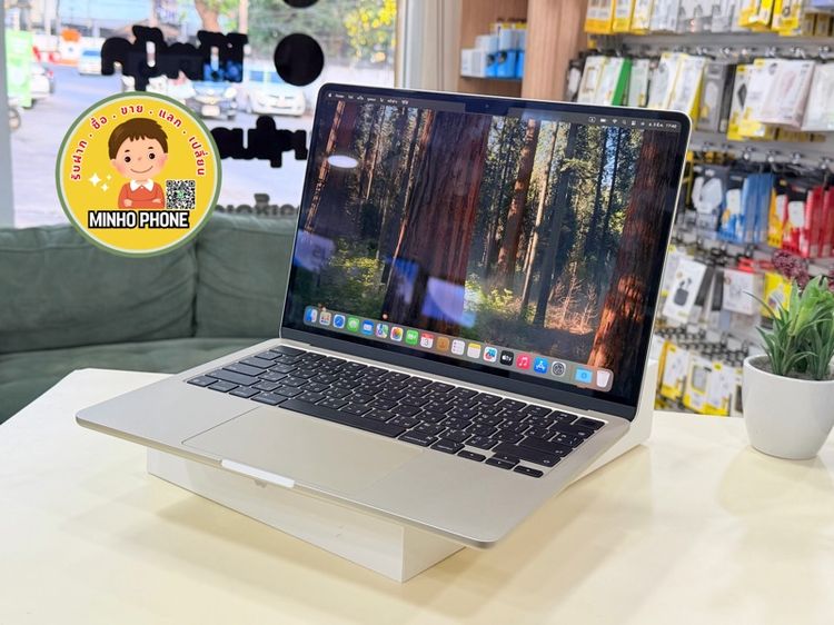 Macbook Air 13 M4 2025 256GB สีสตาร์ไลท์ แท้ครบกล่อง รูปที่ 3