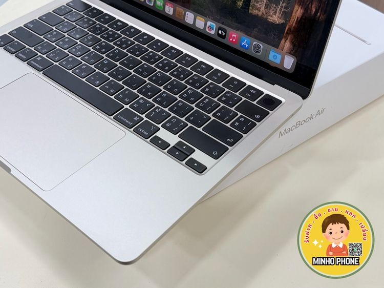 Macbook Air 13 M4 2025 256GB สีสตาร์ไลท์ แท้ครบกล่อง รูปที่ 6