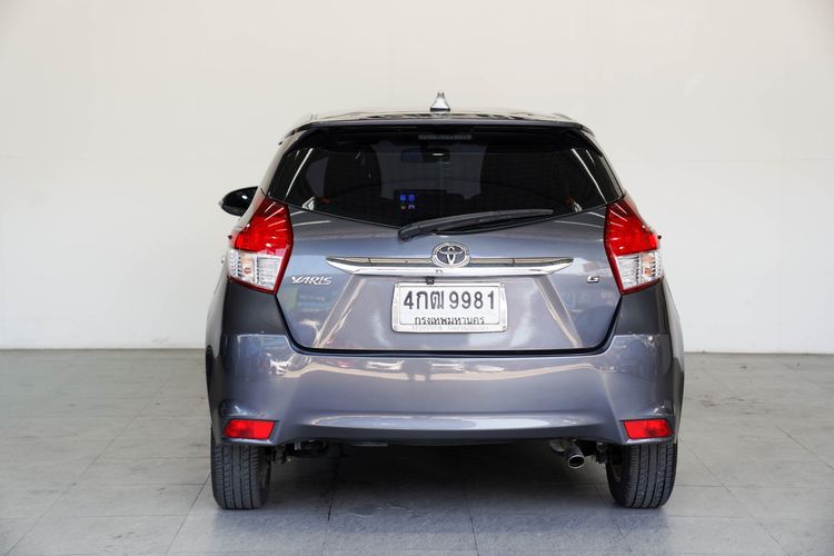 Toyota Yaris 2014 1.2 G Sedan เบนซิน ไม่ติดแก๊ส เกียร์อัตโนมัติ เทา รูปที่ 4