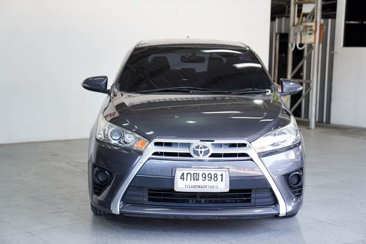 Toyota Yaris 2014 1.2 G Sedan เบนซิน ไม่ติดแก๊ส เกียร์อัตโนมัติ เทา รูปที่ 3