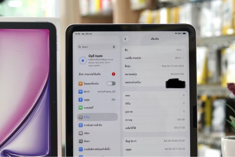 📱IPad Air 11 (M3) 128GB WiFi ครบกล่อง รูปที่ 3