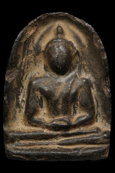 พระเนื้อดินเก่า ฐาน2 สูง2.8 ซ.ม BB 339