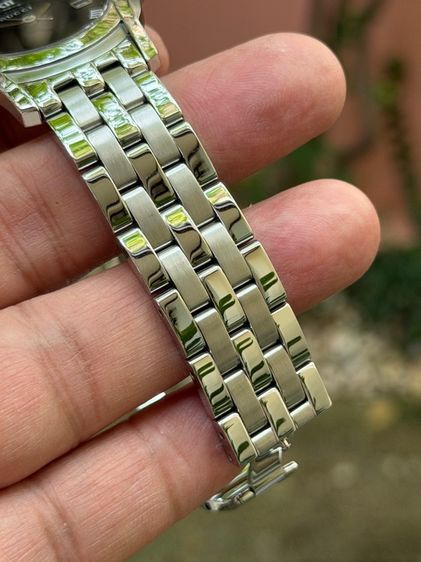 GUCCI 5500M Quartz Black Dial Roman Numerals Date Stainless Steel 34 mm Women's Watch รูปที่ 10