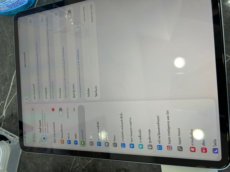 ขาย iPad Air 7 M3 256gwifi 13inch battery 100 รอบชาร์จ59  รูปที่ 9