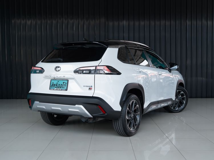 Toyota Corolla Cross 2024 1.8 HEV GR Sport Utility-car ไฮบริด ไม่ติดแก๊ส เกียร์อัตโนมัติ ขาว รูปที่ 4
