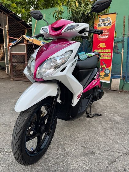 YAMAHA  MIO 125 คาร์บูออโต้สตาร์ทมือ เครื่องดีมาก สีสวยมาก ต้องมาดูของจริง มีสถานที่ให้ทดลองขับขี่ก่อนซื้อ รูปที่ 9