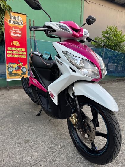 YAMAHA  MIO 125 คาร์บูออโต้สตาร์ทมือ เครื่องดีมาก สีสวยมาก ต้องมาดูของจริง มีสถานที่ให้ทดลองขับขี่ก่อนซื้อ รูปที่ 8