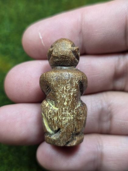 หนุมานหลวงพ่อสุ่นไม้แกะเก่าๆ รูปที่ 5