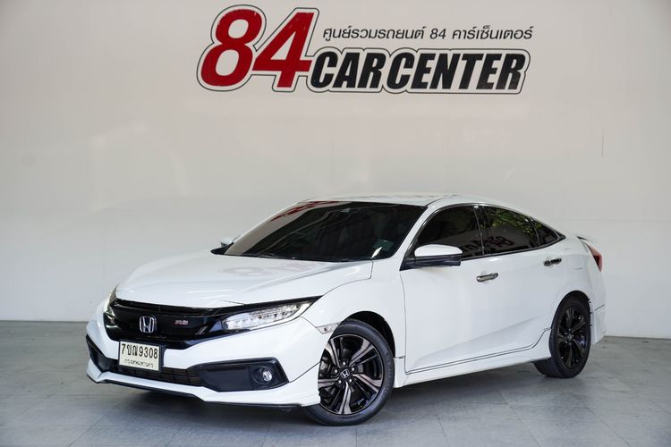 Honda Civic 2019 1.5 RS Sedan เบนซิน ไม่ติดแก๊ส เกียร์อัตโนมัติ ขาว รูปที่ 2