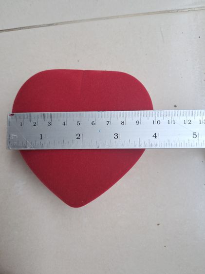 กล่องใส่เครื่องประดับกำมะหยี่รูปหัวใจ รูปที่ 2