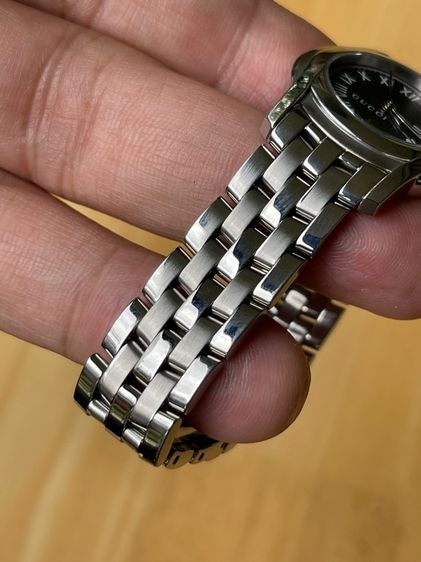 GUCCI 5500L 27 mm Gray Dial Swiss Quartz Steel Women’s Watch  รูปที่ 14