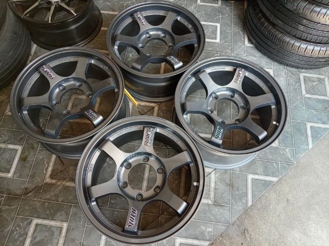 TE37 สีเทากันขอบ 16 กว้าง 7.5 ออฟ 20 รูปที่ 5