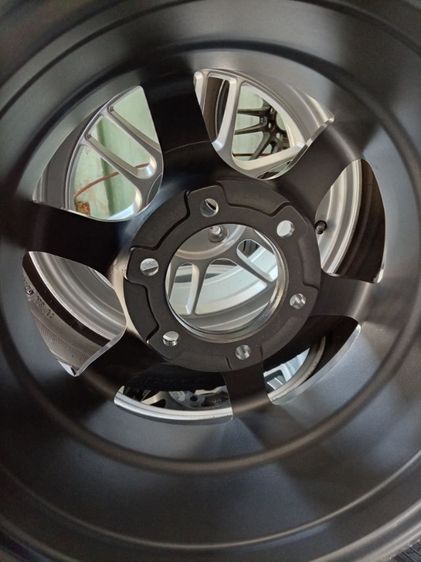 TE37 สีเทากันขอบ 16 กว้าง 7.5 ออฟ 20 รูปที่ 2