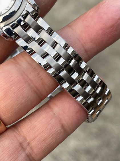 GUCCI Round face Watches 5500L Quartz Silver Dial Women's SS  รูปที่ 10