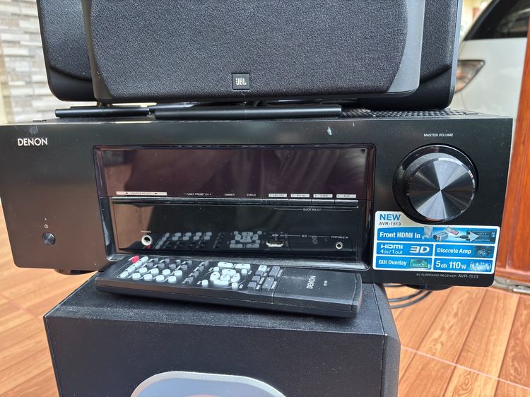 ชุดโฮมเธียเตอร์ DENON AVR-1513 + JBL SCS200.5BK รูปที่ 2