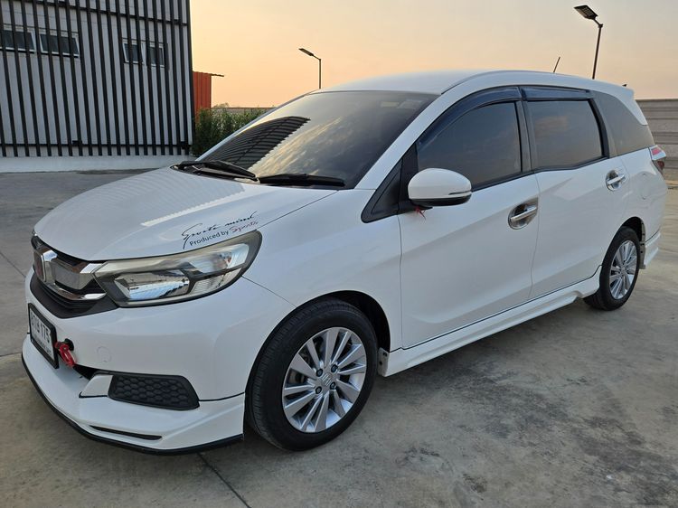 Honda Mobilio 2019 1.5 V Sedan เบนซิน เกียร์อัตโนมัติ ขาว รูปที่ 2