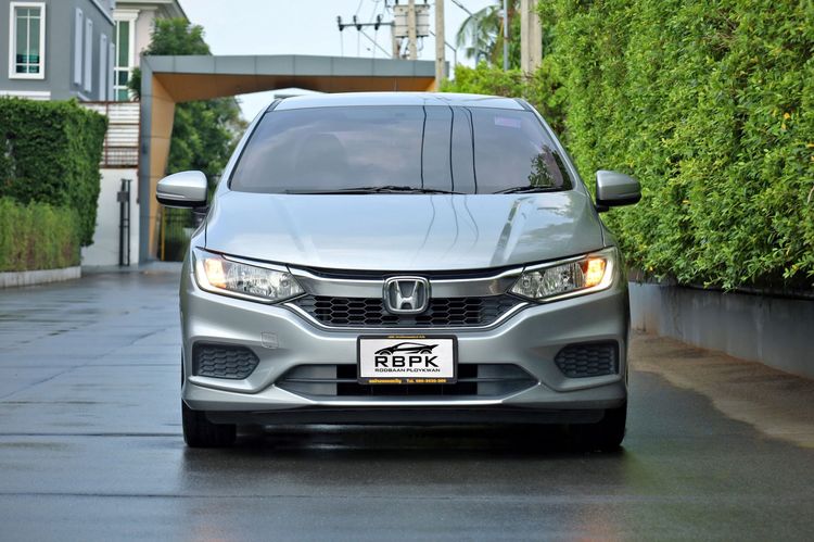 Honda City 2019 1.5 V Sedan เบนซิน ไม่ติดแก๊ส เกียร์อัตโนมัติ เทา รูปที่ 2