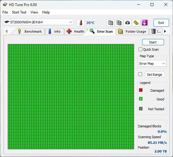 arddisk Seagate IRONWOLF NAS 2TB มือสอง ใช้งานน้อย รูปที่ 2