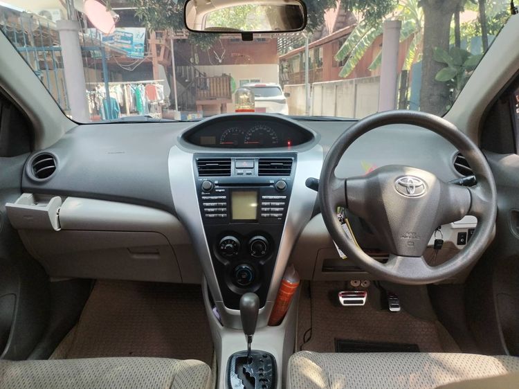 Toyota Vios 2012 1.5 E Sedan เบนซิน ไม่ติดแก๊ส เกียร์อัตโนมัติ ดำ รูปที่ 3