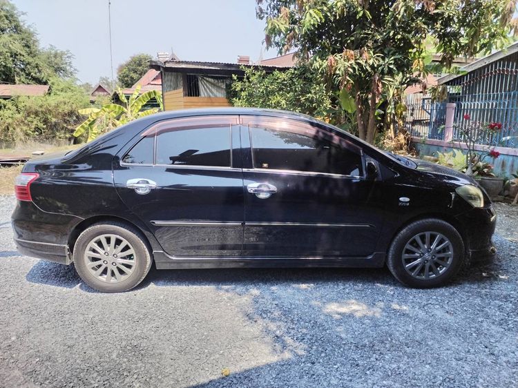 Toyota Vios 2012 1.5 E Sedan เบนซิน ไม่ติดแก๊ส เกียร์อัตโนมัติ ดำ รูปที่ 4